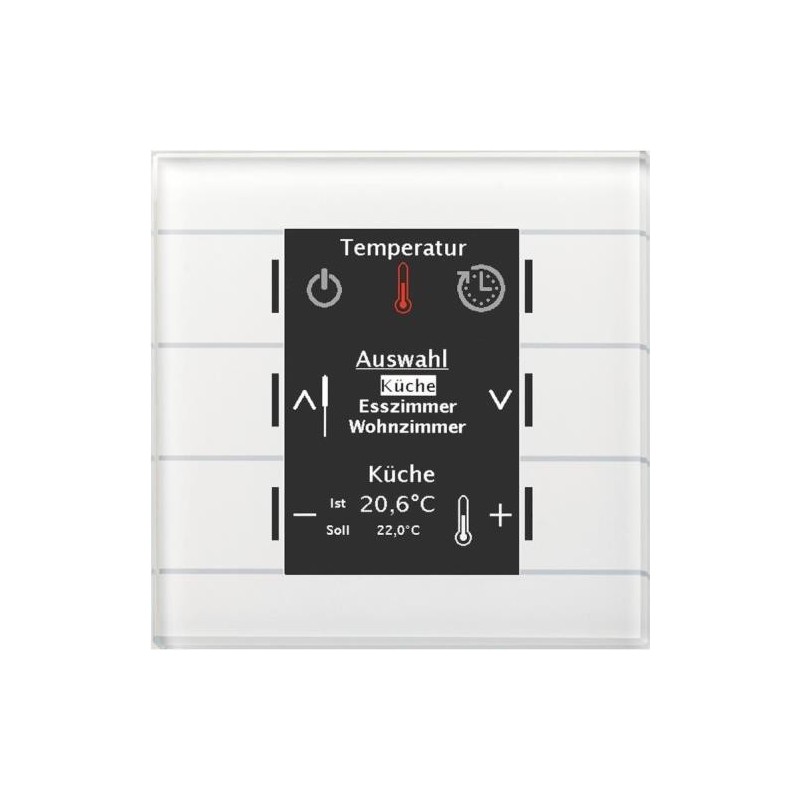 MDT BE-GBZW.01 Glas Bedienzentrale Smart m Farbdisplay (BE-GBZW.01)