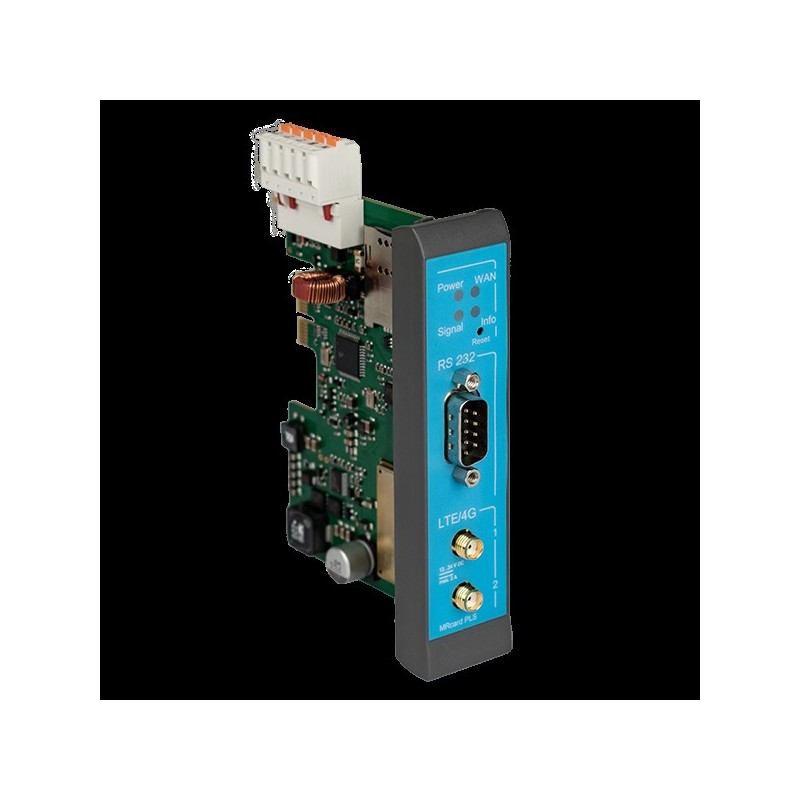 INSYS icom 4G/serial plug-in card Cellular radio 4G/3G/2G 1xRS232 2xdig.in 1xdig.out (10022163)