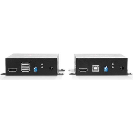 Lindy 300m Fibre Optic HDMI 18G & USB KVM Extender - Sender und Empfänger - KVM-/USB-Extender - USB - bis zu 300 m - 850 nm (39