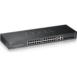 Zyxel GS2220-28 - Switch - managed - 24 x 10/100/1000 + 4 x Kombi-Gigabit-SFP - an Rack montierbar (GS2220-28-EU0101F)