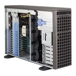 Super Micro Supermicro SC747 BTQ-R2K04B - Tower - 4U - Erweitertes ATX - SATA/SAS - Hot-Swap 2000 Watt - Schwarz (CSE-747BTQ-R2