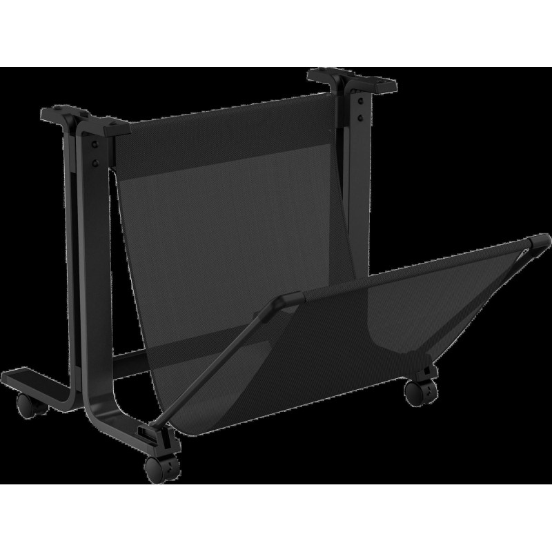 HP DesignJet T200/T600 61,00cm (24") -Druckerständer - Flur - Schwarz - DesignJet T200/T600 - 770 mm - 940 mm - 650 mm (3C753A)