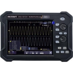 VOLTCRAFT DSO-5072H Batterie, Digital-Oszilloskop, Hand-Oszilloskop (Scope-Meter) 70 MHz 2-Kanal 1 GSa/s 40 Mpts 8 Bit Digital-