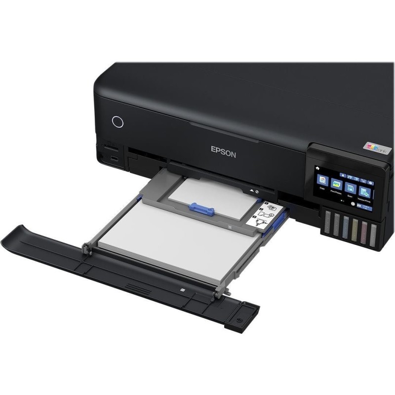 Epson EcoTank ET-8550 - Multifunktionsdrucker - Farbe - Tintenstrahl - nachfüllbar - A3 (Medien) - bis zu 16 Seiten/Min. (Druck