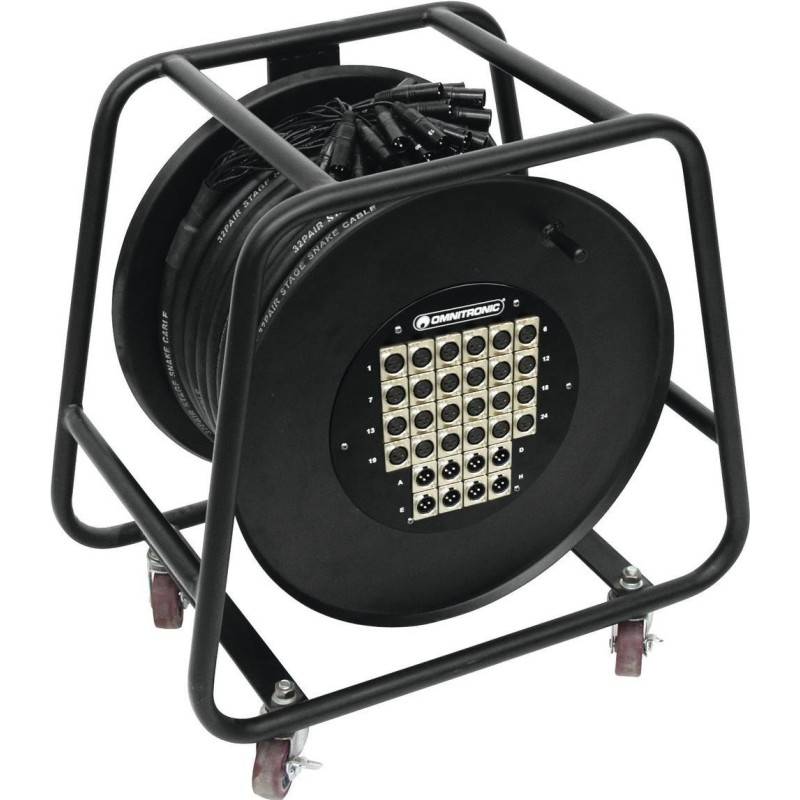 OMNITRONIC Multicore Stagebox 24/8 30m Trommel (30304665)