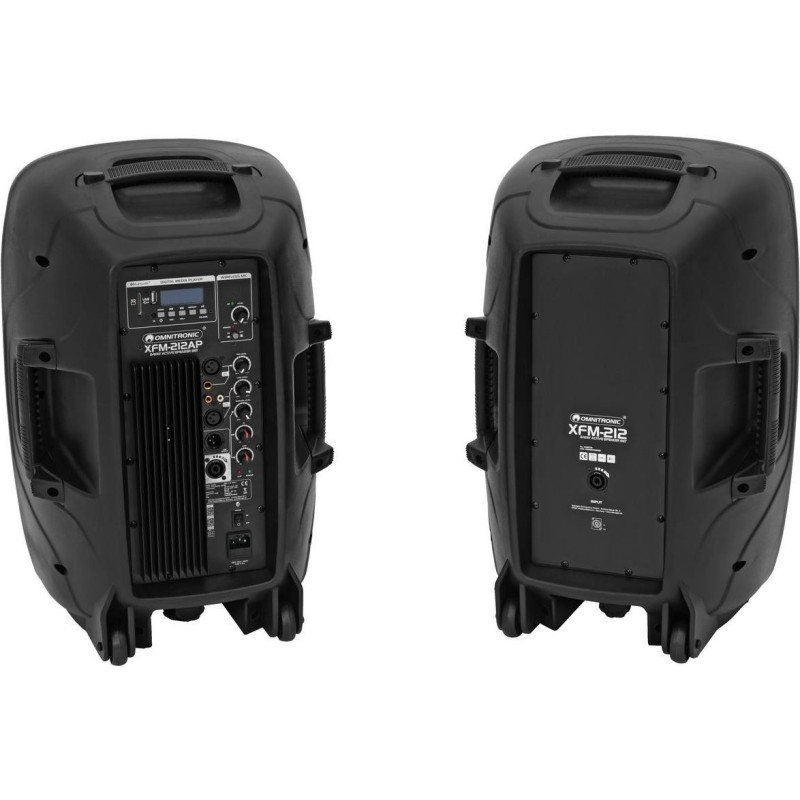 Omnitronic 11038759 Lautsprecher 2-Wege Schwarz Verkabelt & Kabellos 150 W (11038759)