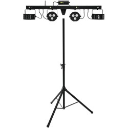EUROLITE Set LED KLS Laser Bar FX + M-3 Boxenhochständer (20000172)