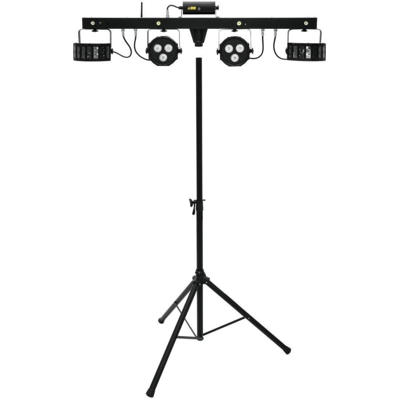 EUROLITE Set LED KLS Laser Bar FX + M-3 Boxenhochständer (20000172)