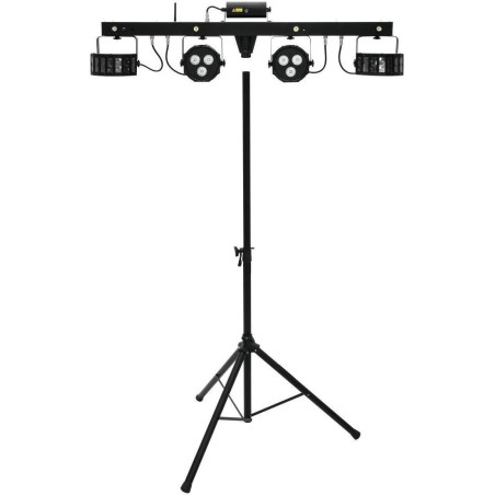 EUROLITE Set LED KLS Laser Bar FX + M-3 Boxenhochständer (20000172)