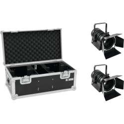 EUROLITE Set 2x LED THA-40PC sw + Case (20000164)
