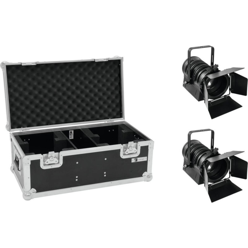 EUROLITE Set 2x LED THA-40PC sw + Case (20000164)