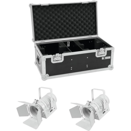 EUROLITE Set 2x LED THA-40PC ws + Case (20000166)