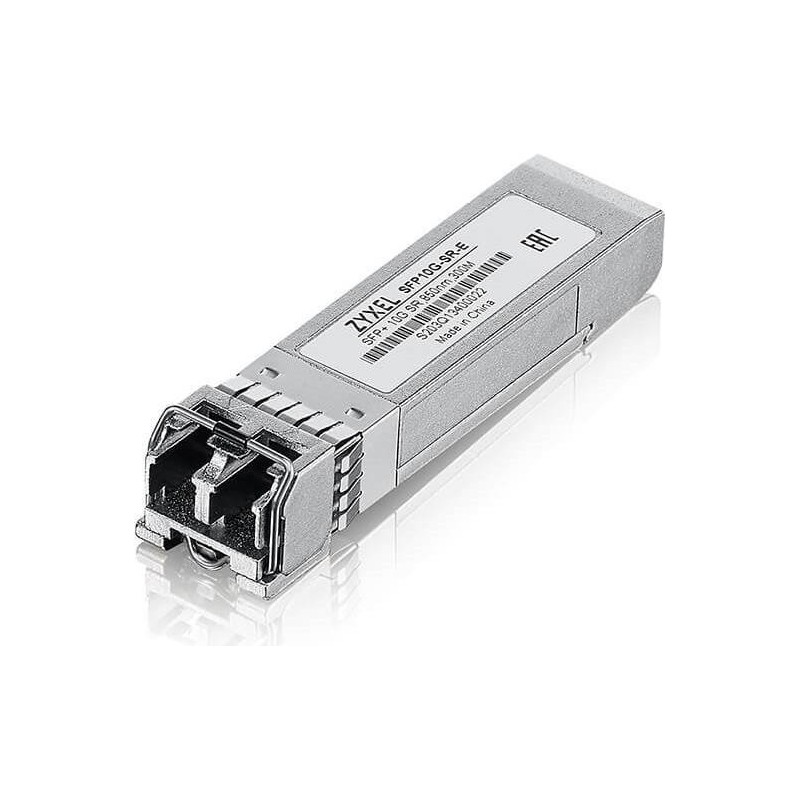 Zyxel SFP10G-SR-E - SFP+-Transceiver-Modul - 10GbE - 10GBase-SR - LC Multi-Mode - 850 nm (Packung mit 10) (SFP10G-SR-E-ZZBD01F)