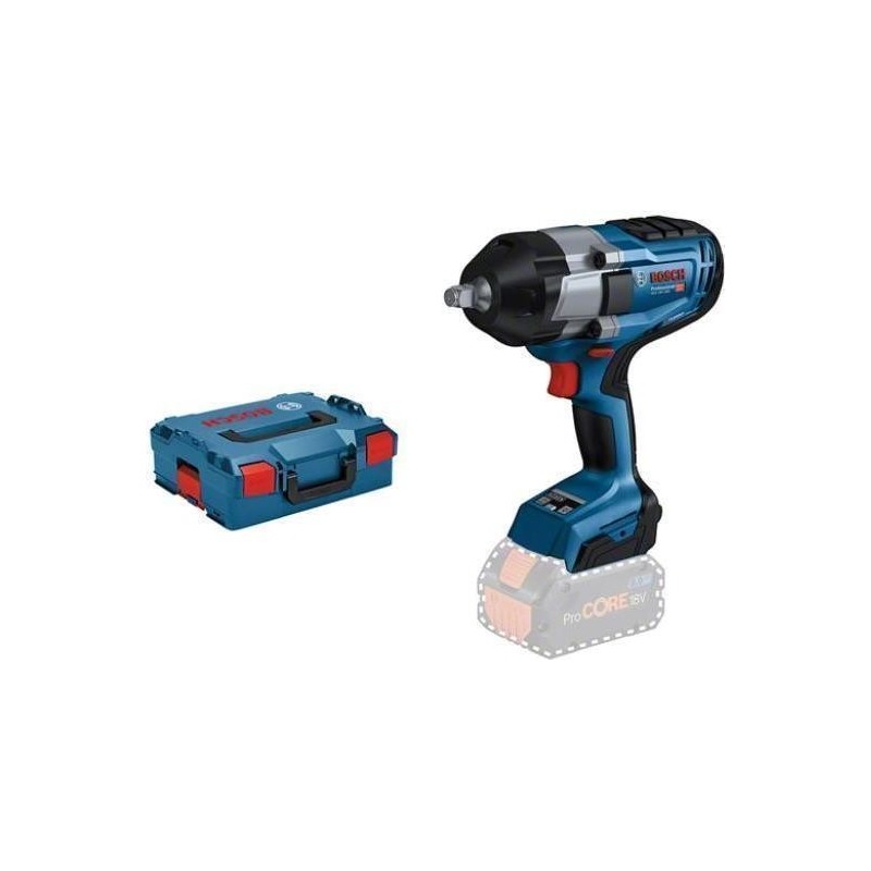 Bosch GDS Professional 18V-1000 - Schlagschrauber - schnurlos - 1/2" -Vierkantantrieb - 1000 N·m - ohne Batterie - 18 V (06019J