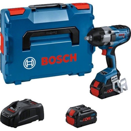 Bosch GDS Professional 18V-1000 - Schlagschrauber - schnurlos - 1/2" -Vierkantantrieb - 1000 N·m - 2 Akkus - 18 V