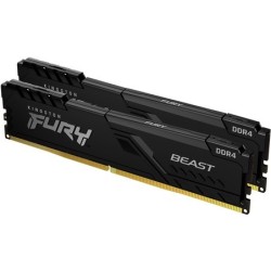 KINGSTON VRAM 32G 3200MH DDR4DIMM Kit2 FURYBeast Blck (KF432C16BB1K2/32)