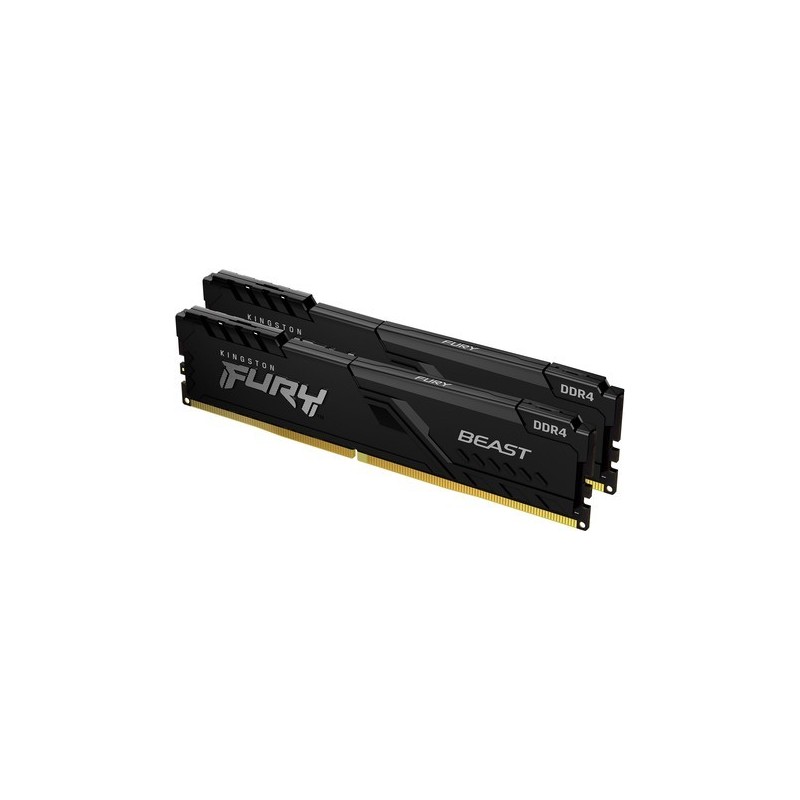KINGSTON VRAM 32G 3200MH DDR4DIMM Kit2 FURYBeast Blck (KF432C16BB1K2/32)