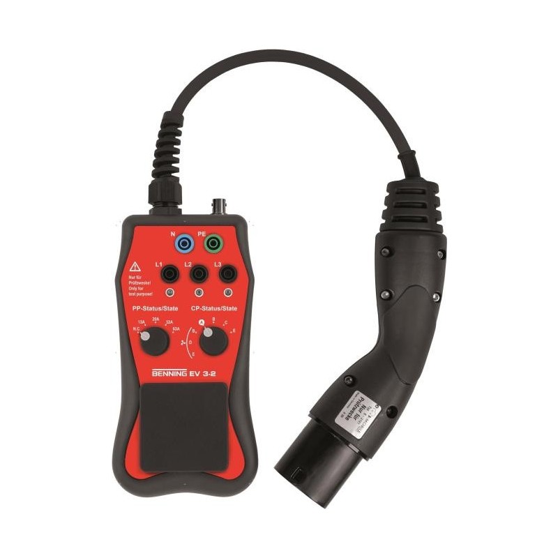 Benning 044169 EV 3-2 Messadapter Messadapter zur Prüfung von E-Ladestationen 1 St. (044169)