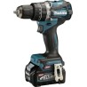 Makita - Bohrhammer/Treiber - schnurlos - 2 Geschwindigkeiten - Bohrfutterschlüssel 13 mm - 64 N·m - 2 Akkus, Ladegerät enthalt