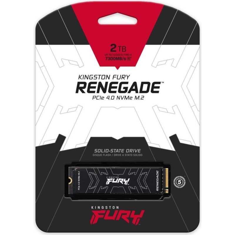 Kingston FURY Renegade - SSD - 2 TB - intern - M.2 2280 - PCI Express 4.0 (NVMe)