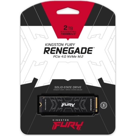 Kingston FURY Renegade - SSD - 2 TB - intern - M.2 2280 - PCI Express 4.0 (NVMe)