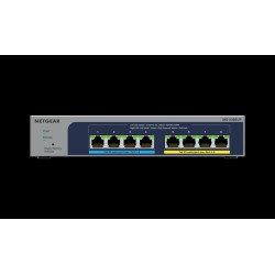 NETGEAR Plus MS108EUP - Switch - managed - 4 x 100/1000/2,5G (PoE++) + 4 x 100/1000/2,5G (PoE+) - Desktop, wandmontierbar - PoE