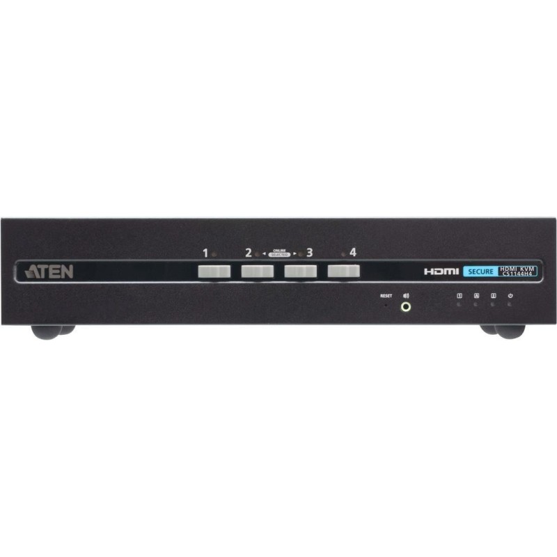 ATEN Sicherer KVM-Switch mit 4 USB-HDMI-Dual Display (PSD PP v4.0-konform) (CS1144H4)