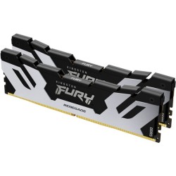 Kingston FURY Renegade Silver - DDR5 - Kit - 32 GB: 2 x 16 GB - DIMM 288-PIN - 6400 MHz / PC5-51200 - CL32 - 1.4 V - ungepuffer