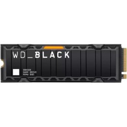 WD Black 1TB SN850X NVMe SSD Supremely Fast PCIe Gen4 x4 M.2 mit Kühlkörper internal single-packed (WDS100T2XHE)