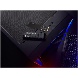 WD WD_BLACK SN850X NVMe SSD WDS400T2X0E - SSD - 4TB - intern - M.2 2280 - PCIe 4,0 x4 (NVMe) (WDS400T2X0E)