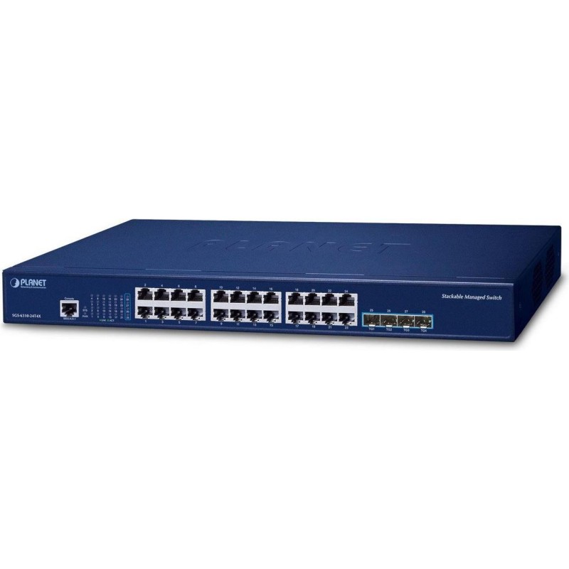 PLANET L3 24-Port GE + 4*10G SFP+ Managed SGS-6310-24T4X (SGS-6310-24T4X)