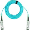 Kompatibles Dell EMC AOC-Q28-100G-50M QSFP28 BlueOptics Aktives Optisches Kabel (AOC), 100GBASE-SR4, Ethernet, Infiniband, 50 M