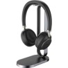 Yealink BH76 Kopfhörer Kabellos Kopfband Anrufe/Musik USB Typ-A Bluetooth Ladestation Schwarz (1208625)