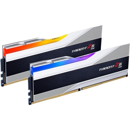 G.Skill Trident Z5 RGB - DDR5 - Kit - 32GB: 2 x 16GB - DIMM 288-PIN - 6800 MHz / PC5-54400 - CL34 - non-ECC - metallisch silber