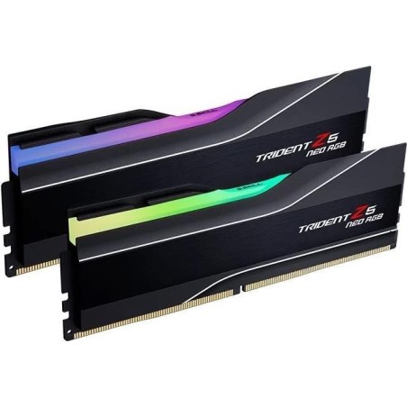 G.Skill Trident Z5 Neo RGB - DDR5 - Kit - 64GB: 2 x 32GB - DIMM 288-PIN - 6000 MHz / PC5-48000 - CL30 - non-ECC - mattschwarz (