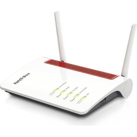 AVM FRITZ!Box 6850 5G - Wireless Router - WWAN - 4-Port-Switch - GigE - 802.11a/b/g/n/ac - Dual-Band - 3G, 4G, 5G - VoIP-Telefo
