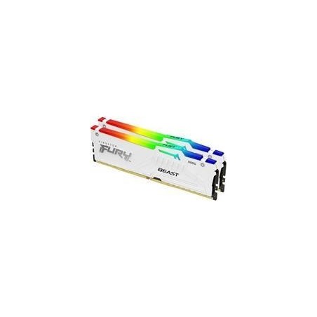 Kingston FURY Beast RGB - DDR5 - Kit - 32 GB: 2 x 16 GB - DIMM 288-PIN - 2800 MHz / PC5-44800 - CL36 - 1.25 V - ungepuffert - o