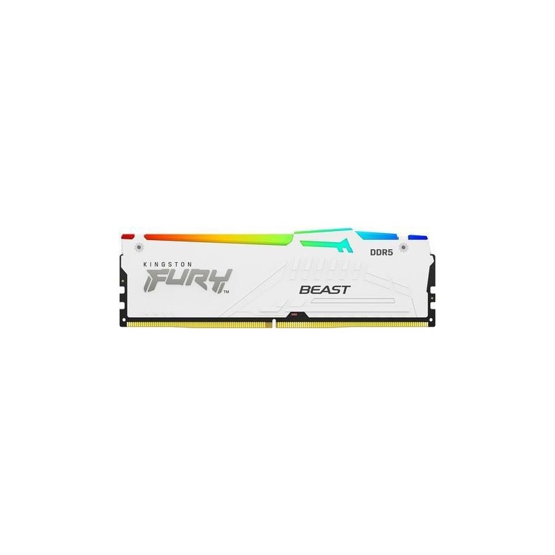 Kingston FURY Beast RGB - DDR5 - Modul - 32 GB - DIMM 288-PIN - 3000 MHz / PC5-48000 - CL36 - 1.35 V - ungepuffert - on-die ECC