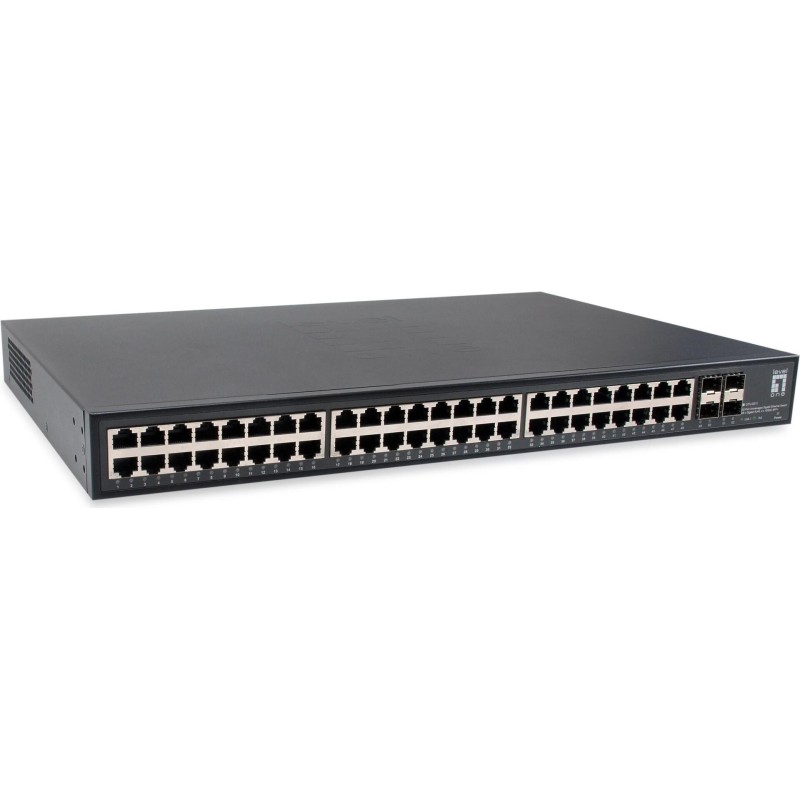 LevelOne GTU-5211 Netzwerk-Switch Unmanaged Gigabit Ethernet (10/100/1000) Schwarz (GTU-5211)