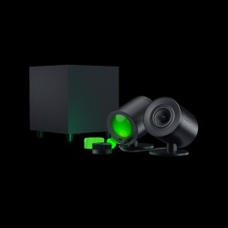 Razer Nommo V2 Pro - Lautsprechersystem - für PC - 2.1-Kanal - kabellos - Bluetooth - USB (RZ05-04740100-R3G1)