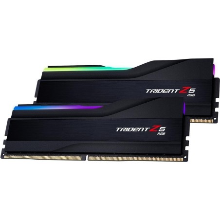 G.Skill Trident Z5 RGB - DDR5 - Kit - 64GB: 2 x 32GB - DIMM 288-PIN - 6800 MHz / PC5-54400 - CL34 - on-die ECC - mattschwarz (F