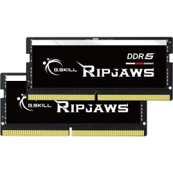 G.Skill Ripjaws - DDR5 - Kit - 32GB: 2 x 16GB - SO DIMM 262-PIN - 5600 MHz / PC5-44800 - CL40 - 1,1 V (F5-5600S4040A16GX2-RS)