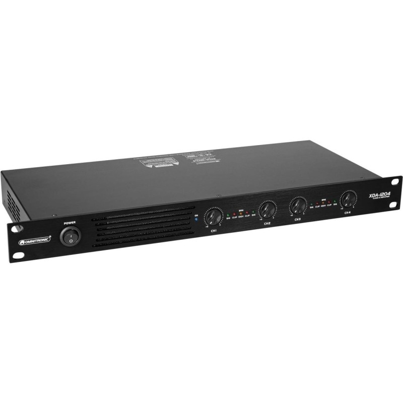 OMNITRONIC XDA-1204 4-Kanal Class-D-Verstärker (10451637)