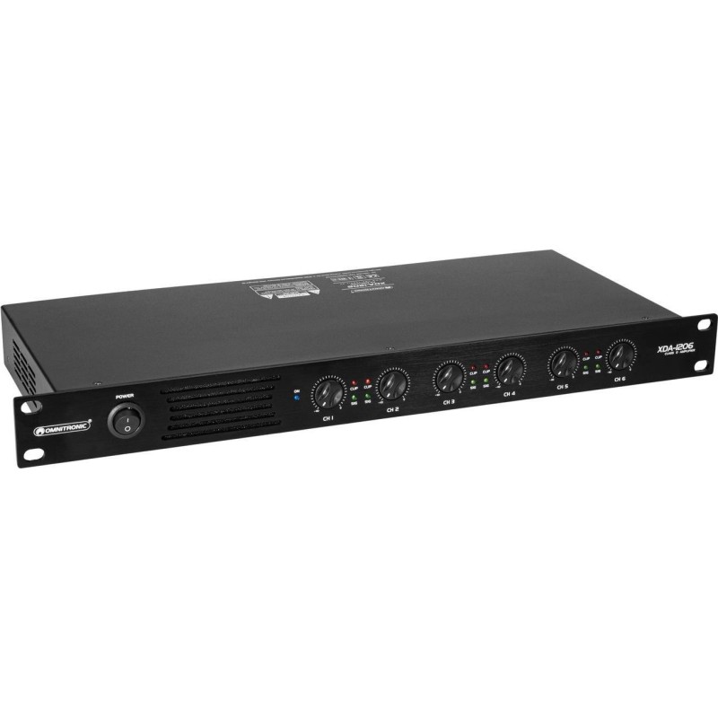 OMNITRONIC XDA-1206 6-Kanal Class-D-Verstärker (10451638)