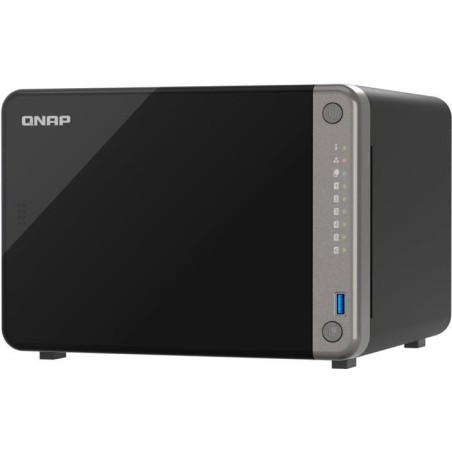 QNAP TS-AI642 - NAS-Server - 6 Schächte - SATA 6Gb/s - RAID RAID 0, 1, 5, 6, 10, 50, JBOD - RAM 8 GB - Gigabit Ethernet / 2.5 G