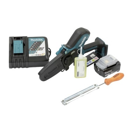 Makita Akku Kettensäge inkl. Akku, inkl. Ladegerät Schwertlänge 100 mm (DUC101RF01)