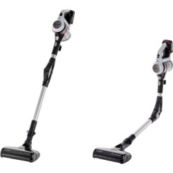 Bosch BBS711W Stabstaubsauger/Elektrischer Besen Akku Trocken Beutellos 0,3 l Schwarz - Edelstahl - Weiß (BBS 711W)