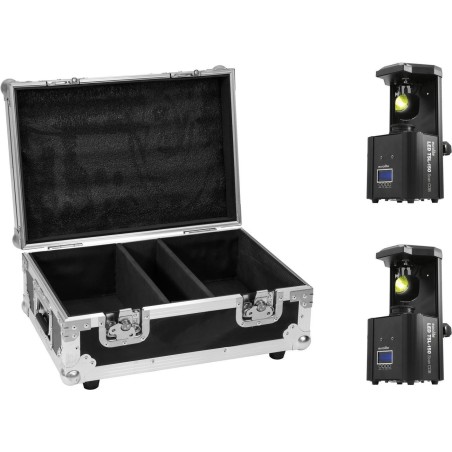 EUROLITE Set 2x LED TSL-150 Scan COB + Case (20000981)