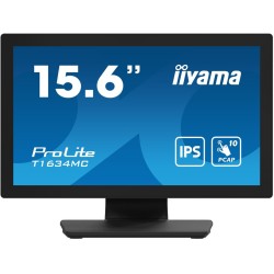 iiyama ProLite T1634MC-B1S Computerbildschirm 39,6 cm (15.6") 1920 x 1080 Pixel Full HD LED Touchscreen Schwarz (T1634MC-B1S)