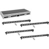 EUROLITE Set 4x LED PIX-16 QCL Leiste + Case (20000992)